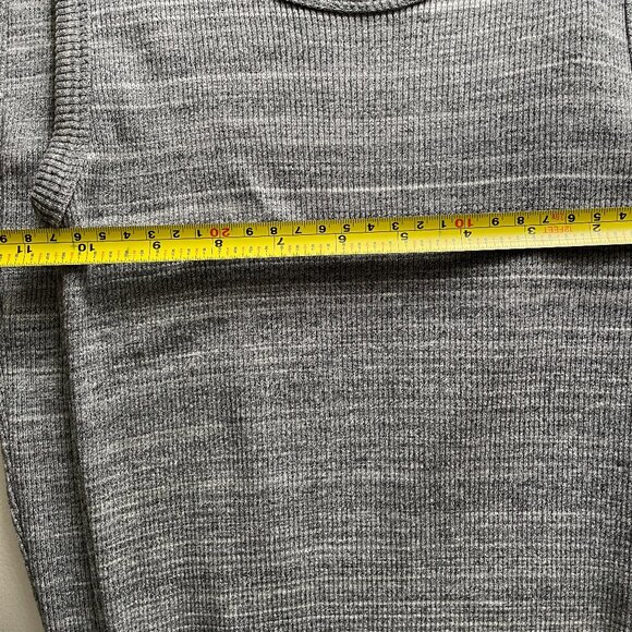 Aritzia Wilfred Free Ribbed Midi Dress, Gray, XS - Picture 10 of 12